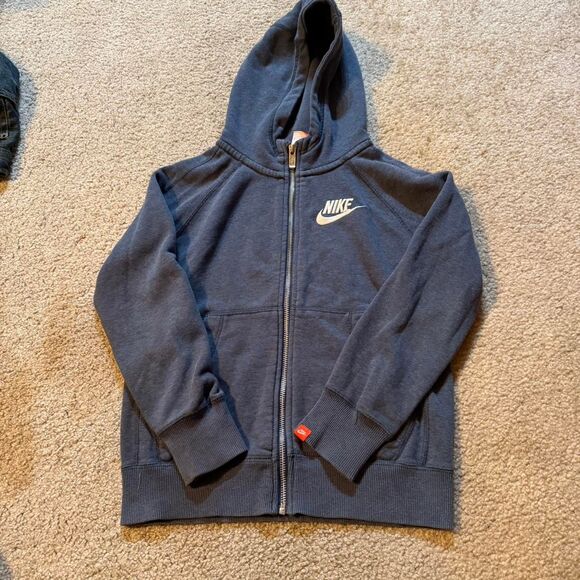 Nike Women's Navy and Grey Jacket - Picture 1 of 3